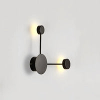 applique murale led d'art nordique pour éclairage d'hôtel