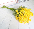 branche d'acacia fleurs artificielles pour décoration intérieure mariage