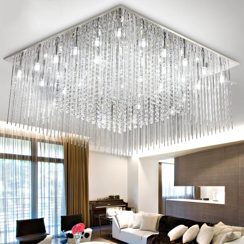plafonnier en verre design moderne pour un éclairage élégant intérieur - vue 4 sur 10