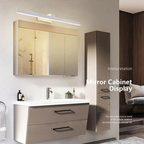 applique murale nordique led en acrylique et aluminium design moderne simple - vue 3 sur 6