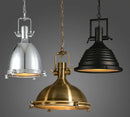 lustre industriel en fer style nordique pour cadeaux de nouvel an