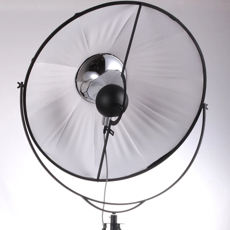 lampadaire moderne gzmj satellite en métal avec abat-jour en tissu - vue 6 sur 9
