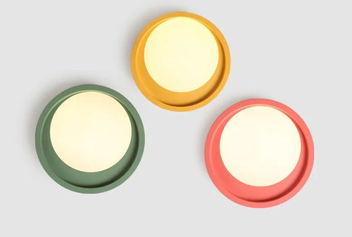 plafonnier moderne à led pour chambre d'enfant et salon - vue 4 sur 6