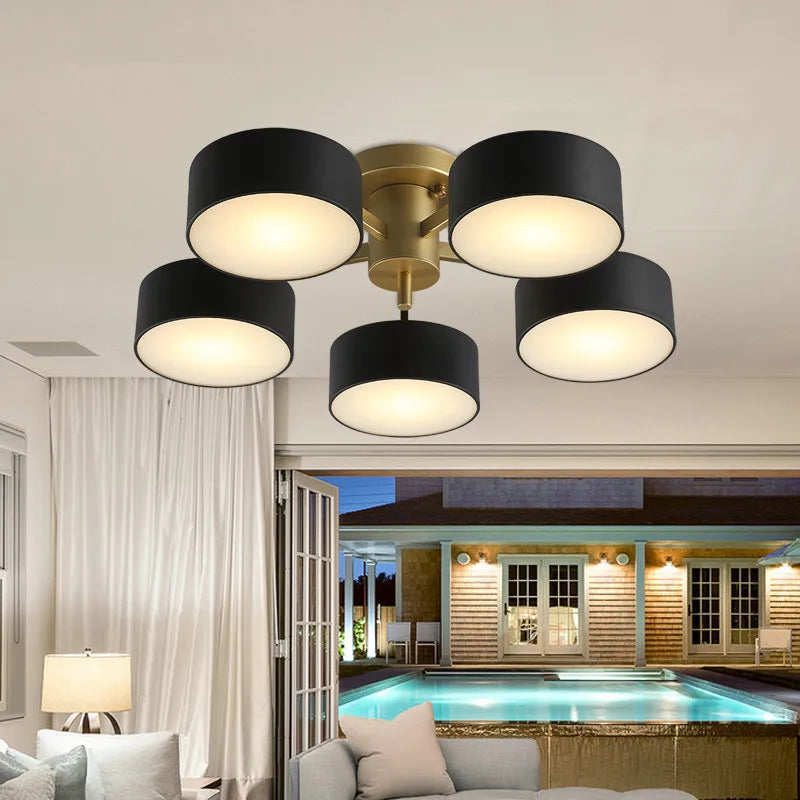 plafonnier led créatif pour un éclairage moderne et original - vue 7 sur 8