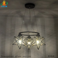 lustre pentacle créatif pour bar restaurant et intérieur