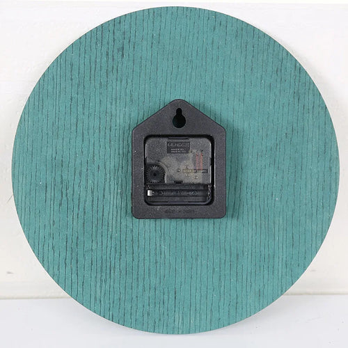 horloge murale numérique en bois design moderne décoration intérieure silencieuse - vue 7 sur 9