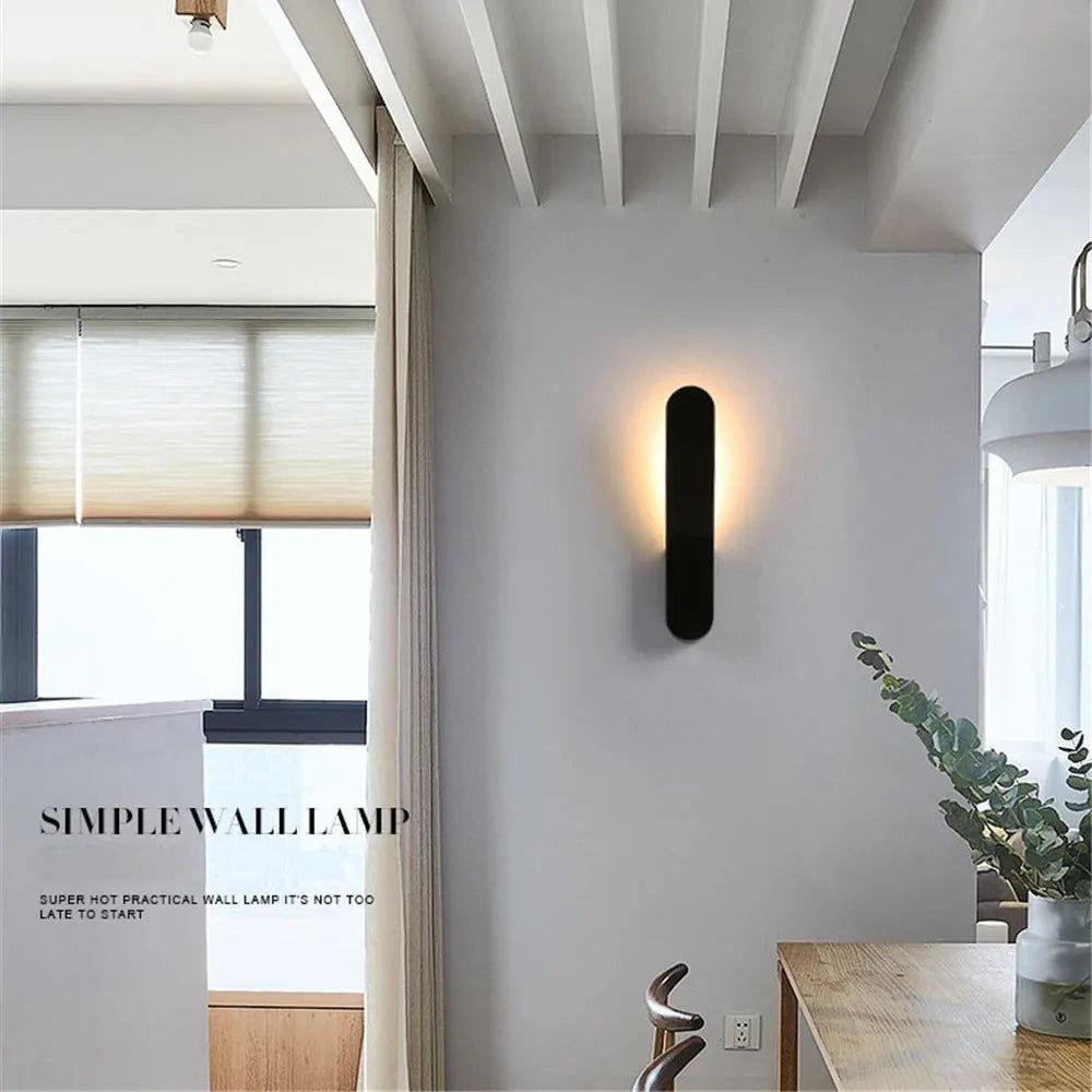 applique murale led moderne minimaliste créative pour intérieur - vue 5 sur 8
