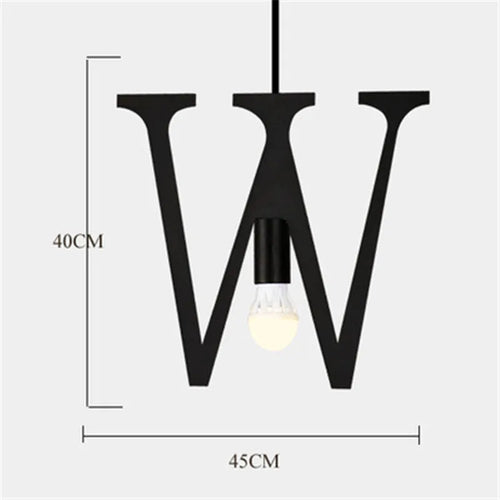 suspension nordique diy love luminaire décoratif pour loft et bar - vue 12 sur 29