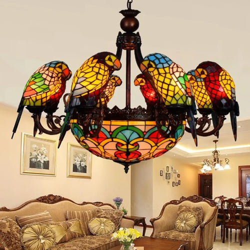 lustre suspendu perroquet lampe créative pour bar et club - vue 2 sur 12