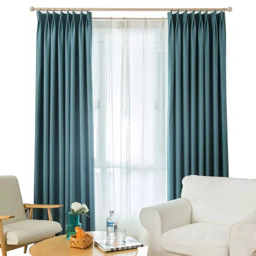 Rideau occultant moderne tissu épais pour salon chambre - vue 3 sur 11