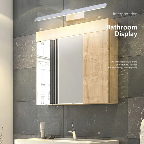 applique murale nordique led en acrylique et aluminium design moderne simple - vue 4 sur 6