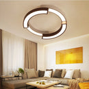 plafonnier led moderne superposition suspension maison