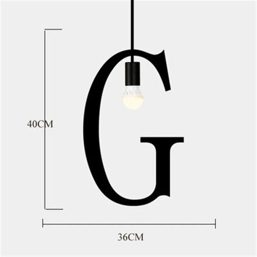 suspension nordique diy love luminaire décoratif pour loft et bar - vue 27 sur 29