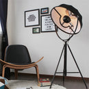 lampadaire moderne gzmj satellite en métal avec abat-jour en tissu