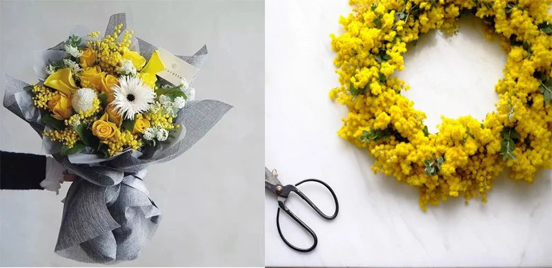 branche d'acacia fleurs artificielles pour décoration intérieure mariage - vue 7 sur 7