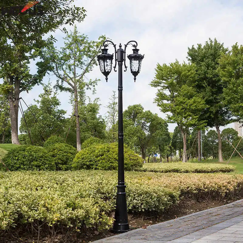 (H≈2.6M)Villa Home Outdoor Garden Light Park Community Landscape Street Project Lighting Street Lamp - vue 4 sur 10