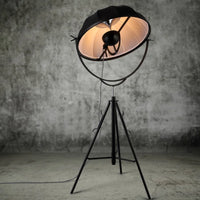 lampadaire moderne gzmj satellite en métal avec abat-jour en tissu