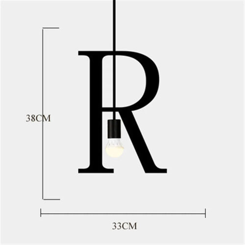 suspension nordique diy love luminaire décoratif pour loft et bar - vue 17 sur 29