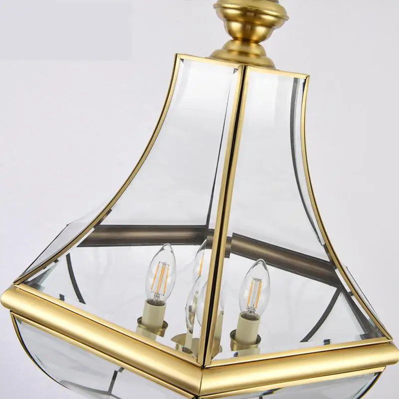lustre suspendu pour jardin balcon et loft - vue 5 sur 8