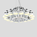 suspension en métal style araignée lumière led