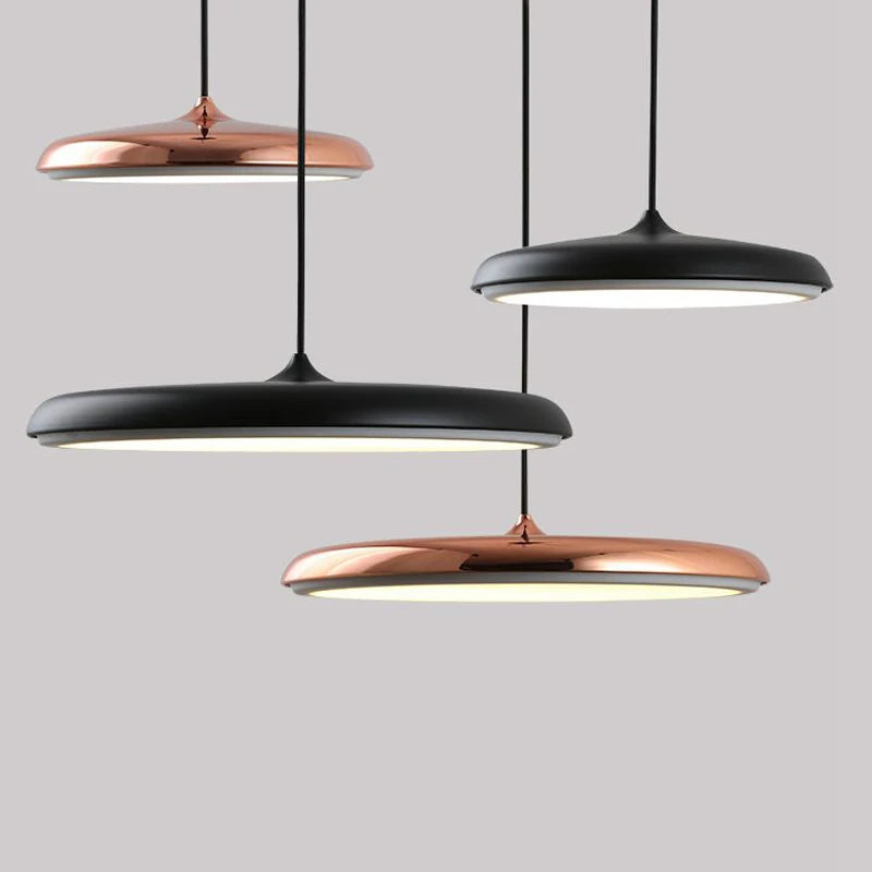lampe suspendue led scandinave moderne design simple idéale pour bar