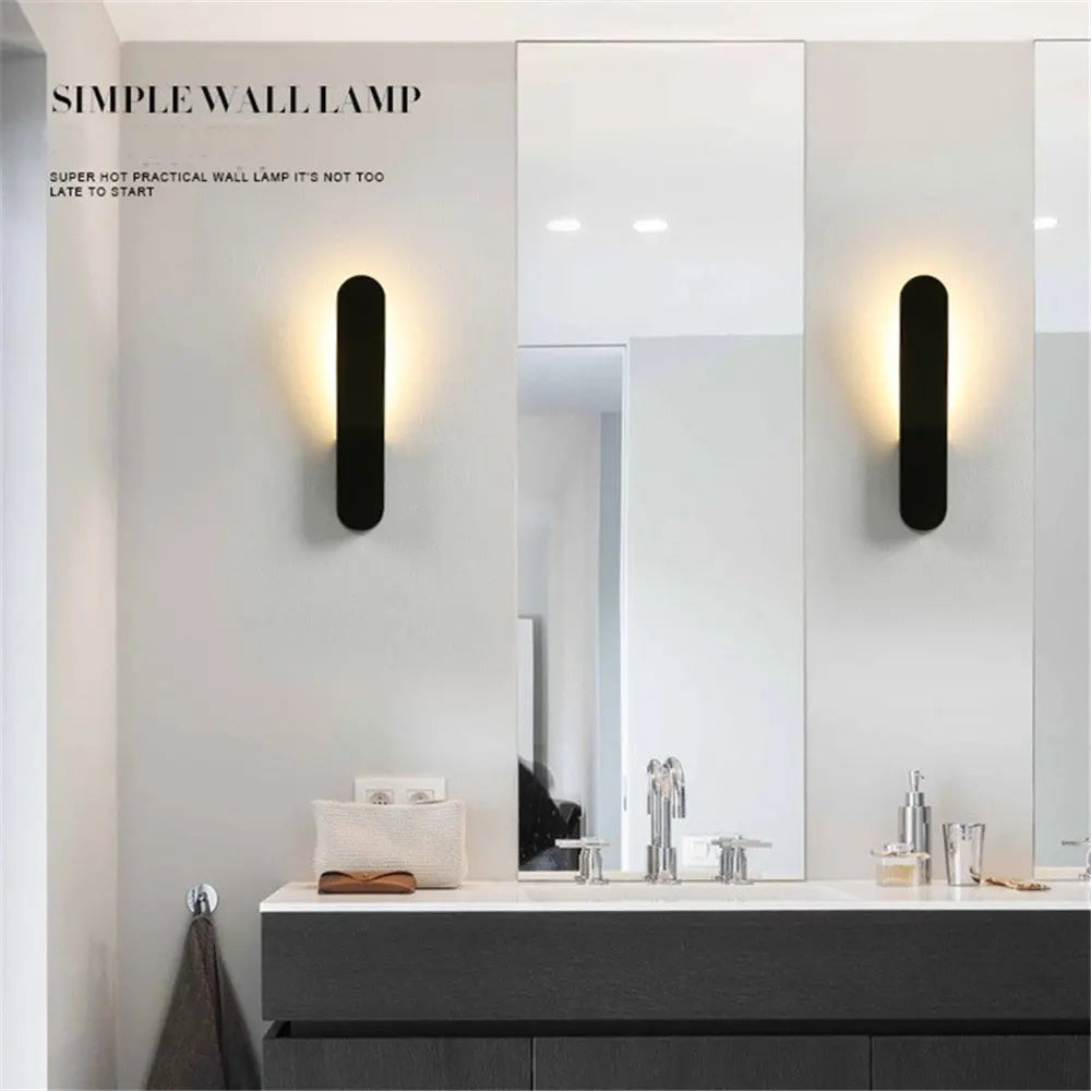 applique murale led moderne minimaliste créative pour intérieur - vue 3 sur 8