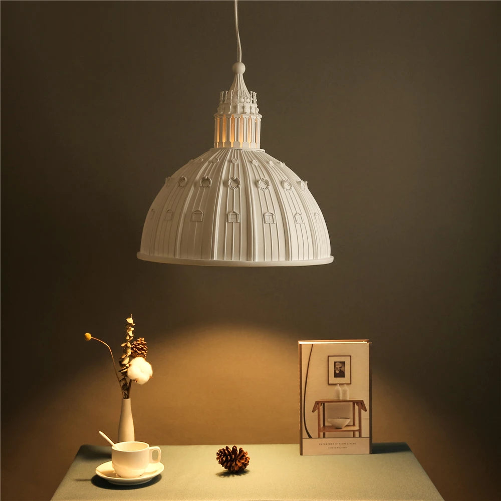 lustre moderne saint-paul led pour maison et restaurant - vue 6 sur 8