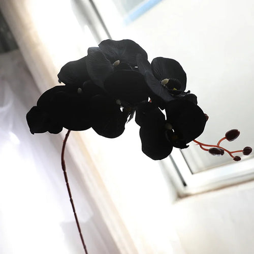 fleurs artificielles orchidée pour décoration mariage et jardin - vue 3 sur 7