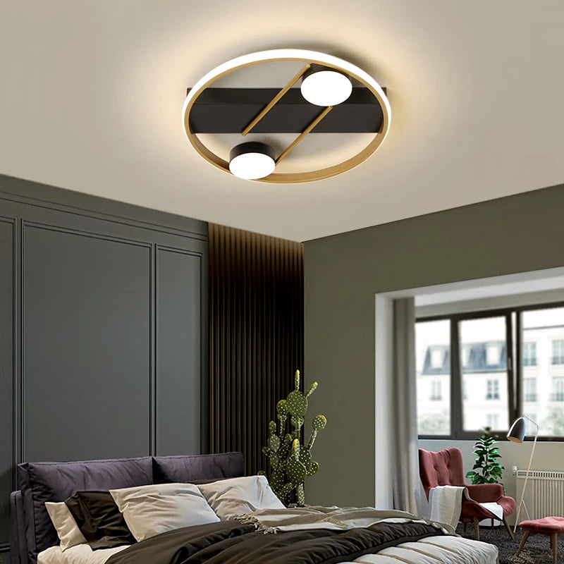 plafonnier led réglable pour une atmosphère élégante et moderne - vue 4 sur 10