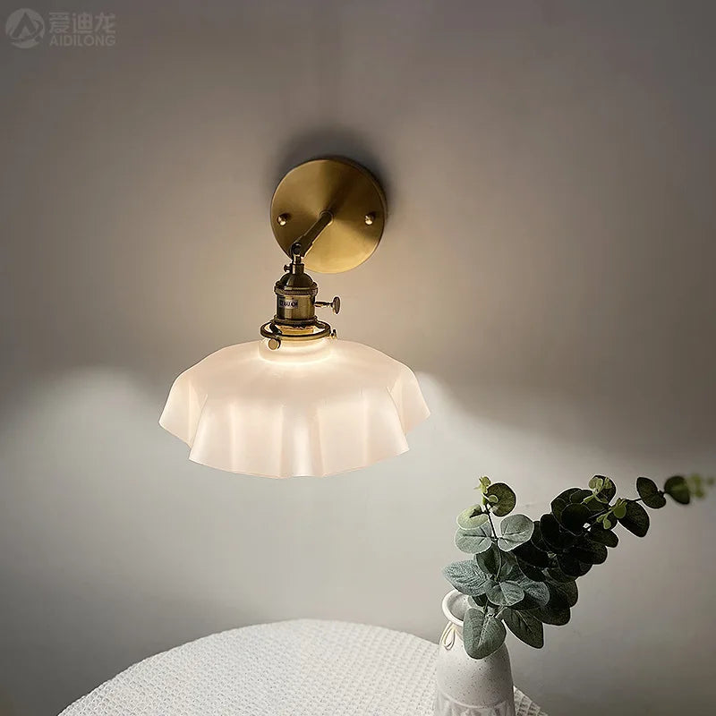 Applique murale led moderne nordique escambrayée 4 couleurs - vue 5 sur 14