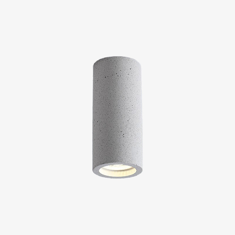Spot moderne GU10 style industriel en ciment Guam - vue 5 sur 10