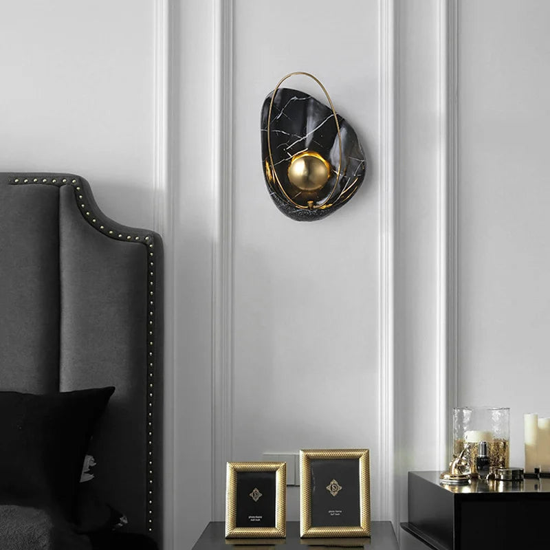 applique murale nordique led pour hôtel de luxe - vue 5 sur 8