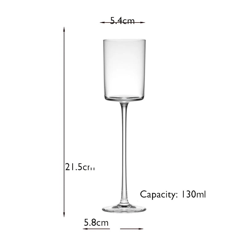Verres à cocktail champagne martini vin style élégant