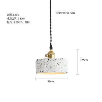 suspension industrielle en ciment pour table et bar - vue 15 sur 23