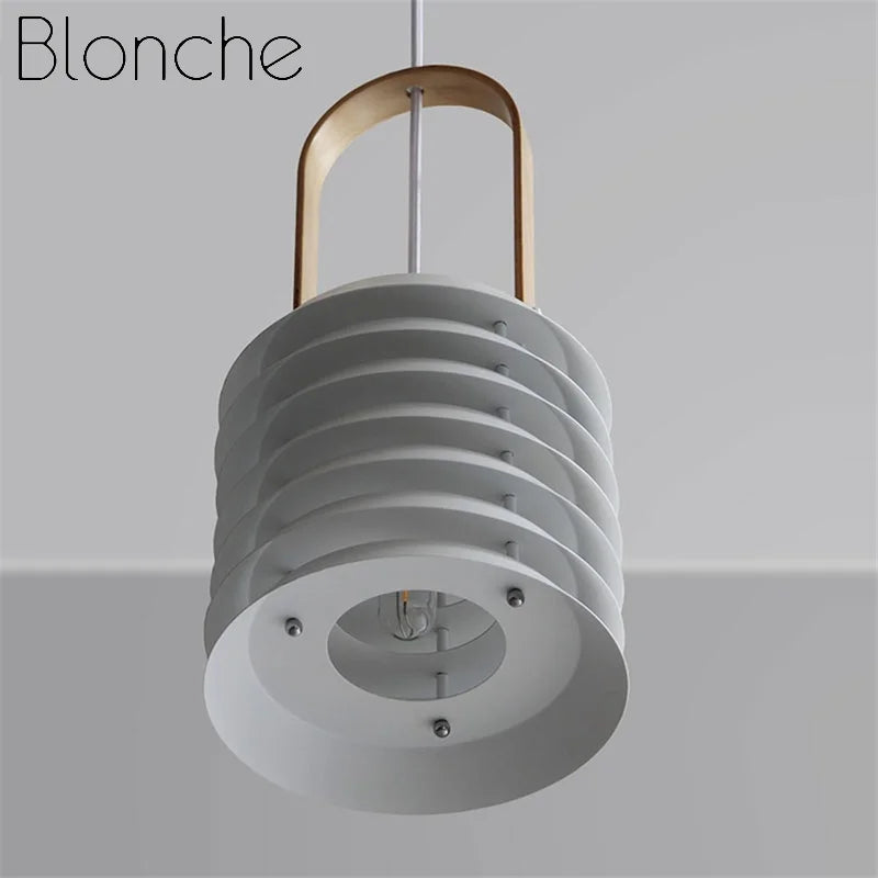 suspension design en forme de lanterne pour intérieur élégant - vue 7 sur 9