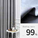 Rideau occultant 99 sur mesure motif géométrique moderne