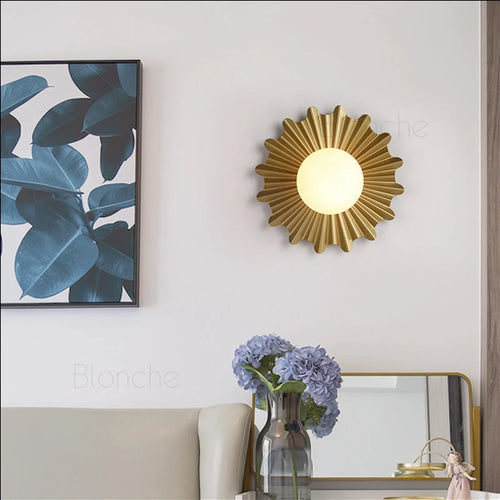 appliques murales solaires led modernes en fer nordique décoratives - vue 4 sur 7