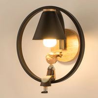 Applique murale nordique enfants princesse appliques pour enfants chambre lampe moderne applique murale décoration Loft salon mur + lampes
