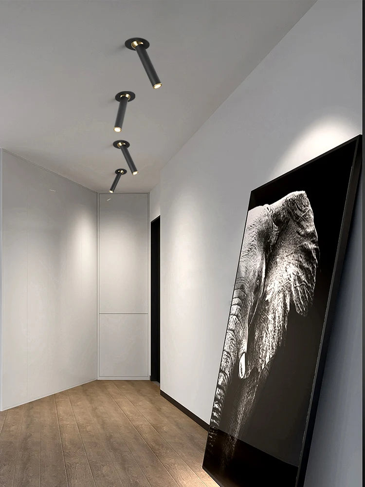 spot rotatif 	led en aluminium pour éclairage intérieur - vue 5 sur 5
