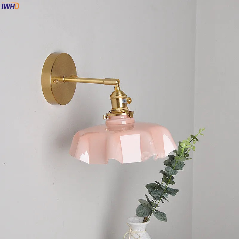 Applique murale led moderne nordique escambrayée 4 couleurs - vue 3 sur 14