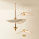 lustre led nordique en métal doré et acrylique décoratif pour intérieur