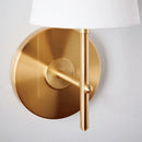 Éclairage intérieur Applique du milieu du siècle Luminaire intérieur Forme de lampe en tissu pour chambre à coucher Salon Table de chevet Décoration d'intérieur Applique murale