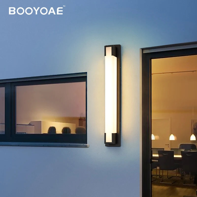 Applique extérieure LED IP65 mur extérieur porche balcon inox Garage lumière jardin terrasse cour éclairage étanche - vue 3 sur 12