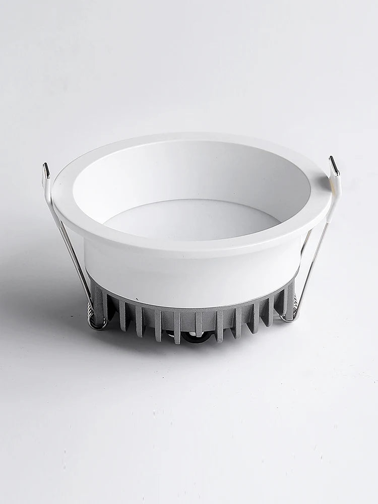 led downlight spot encastré lampe panneau rond éclairage intérieur - vue 6 sur 9