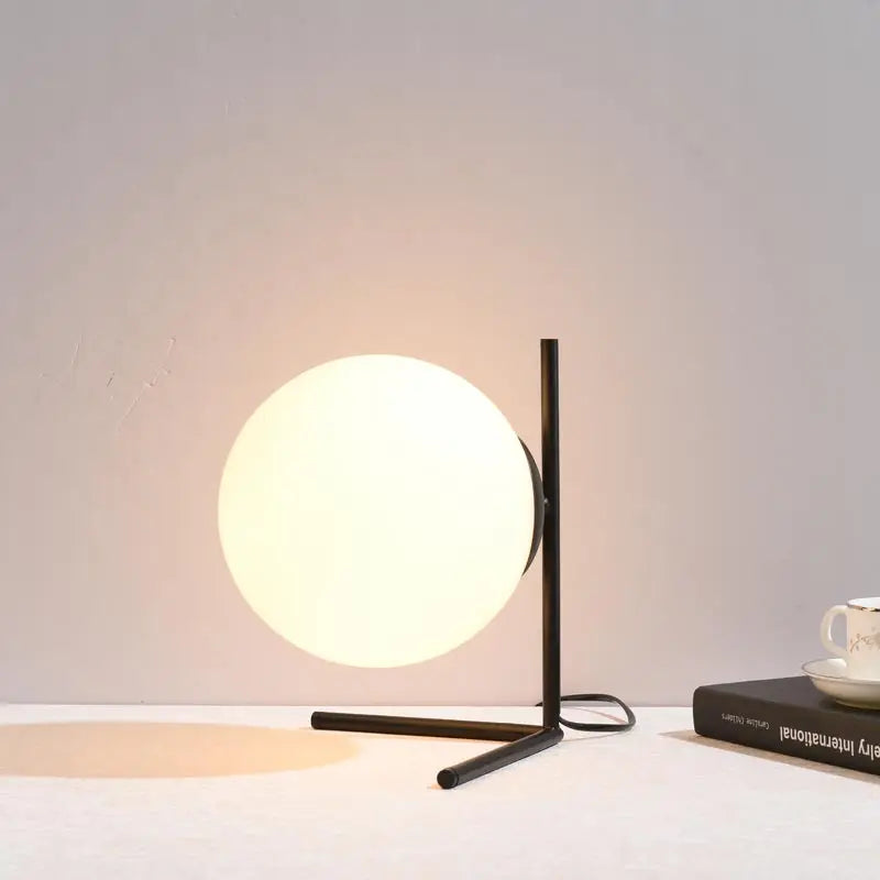lampe à poser nordique en verre pour décoration moderne - vue 4 sur 16