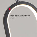 suspension moderne led anneau suspension lumière de chevet décoration maison art