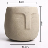 moule en silicone pour pot de fleurs design créatif