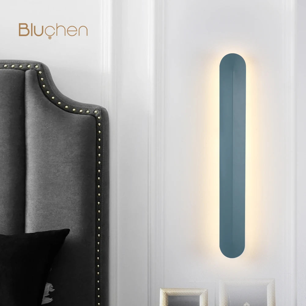 applique murale moderne en fer design nordique à LED - vue 4 sur 9