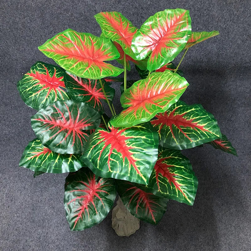 grandes plantes artificielles avec feuilles de palmier décoratives - vue 12 sur 12