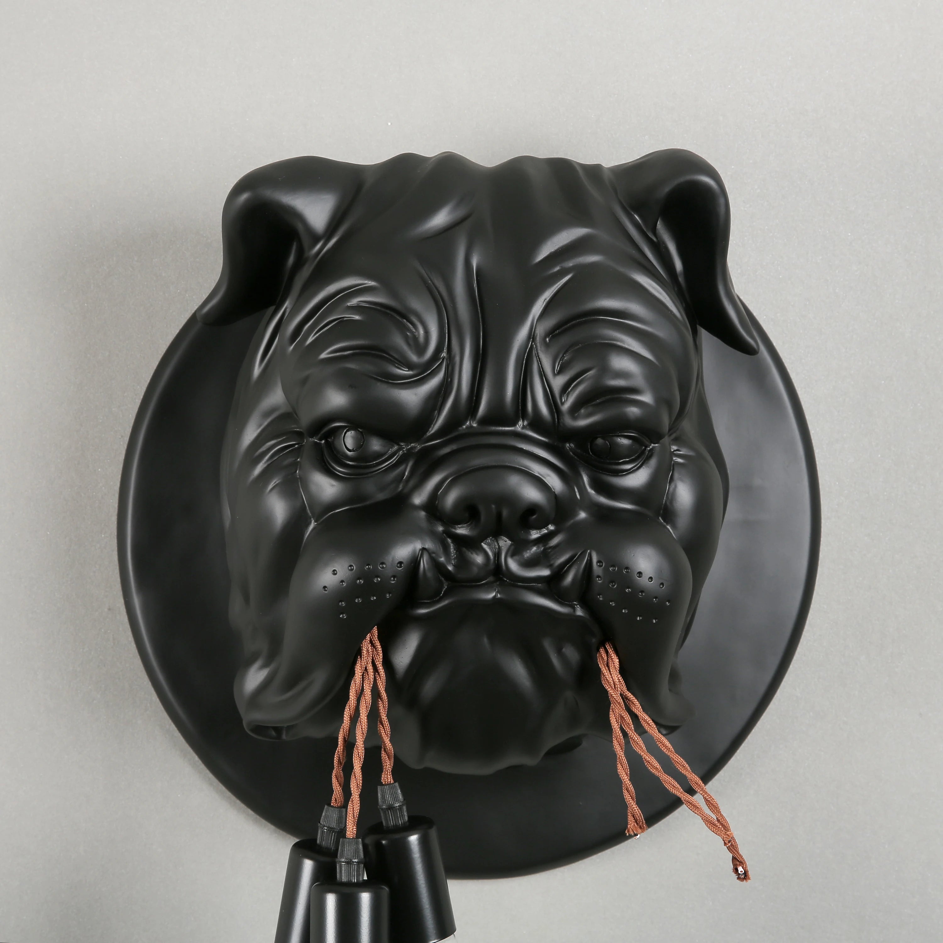 applique murale en résine animaux chiens design décoratif intérieur - vue 8 sur 8